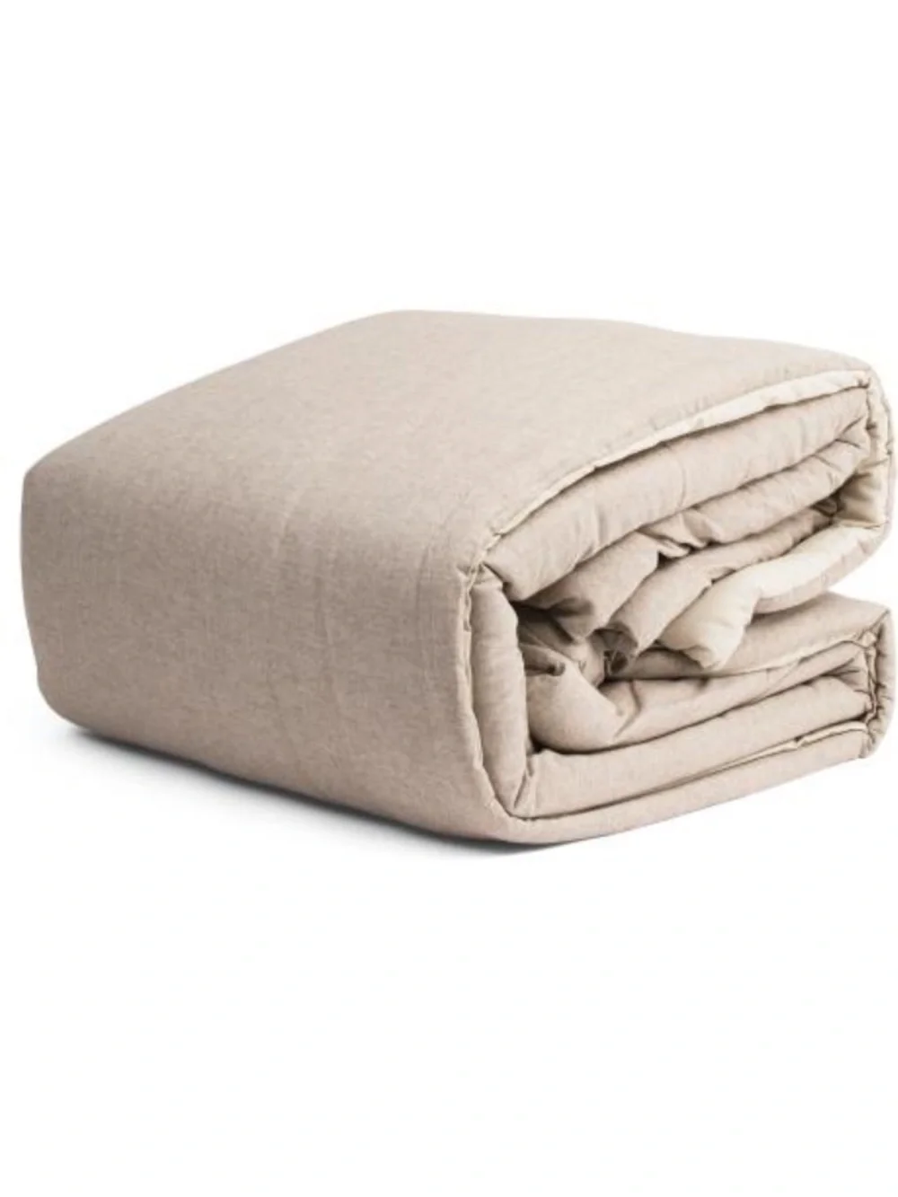 Brooks Brothers Natural Beige Cotton Comforter Set